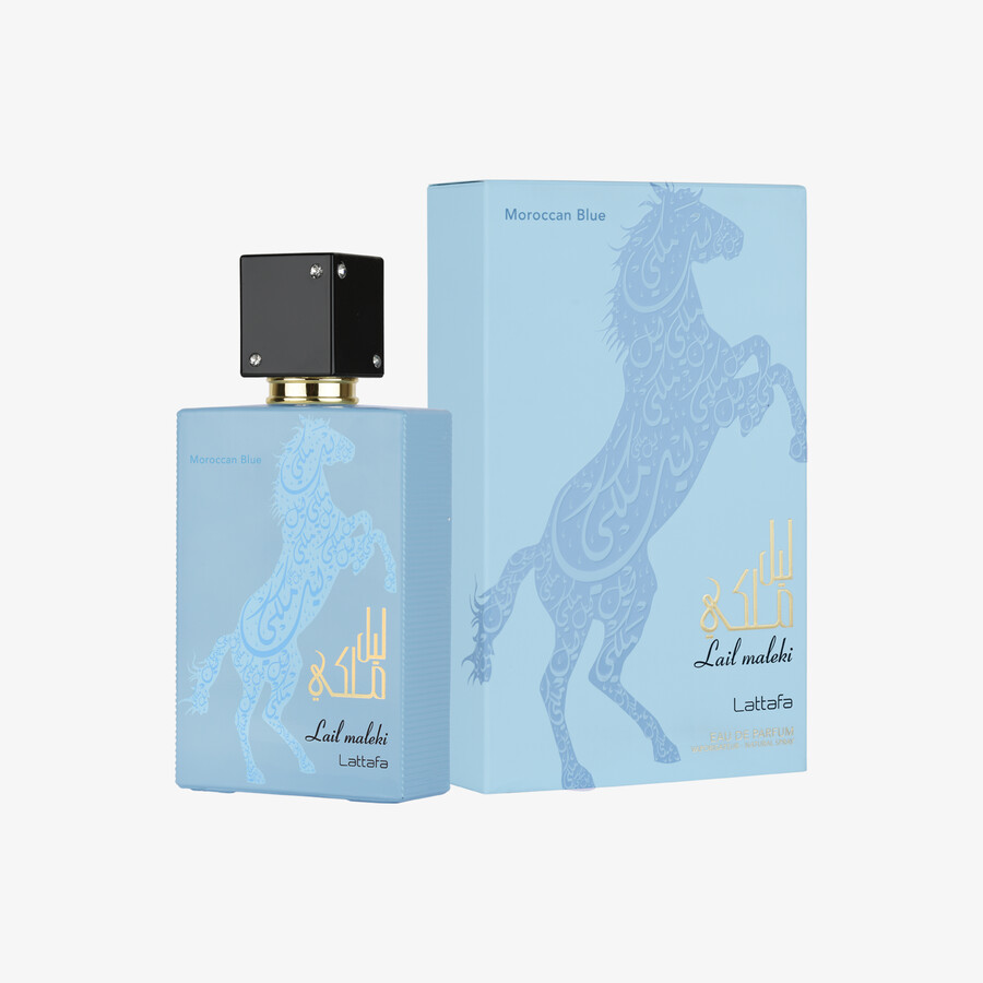 lail maleki moroccon blue