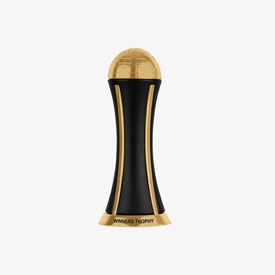 winners trophy gold